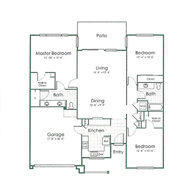 Villa 3 Floor plans
