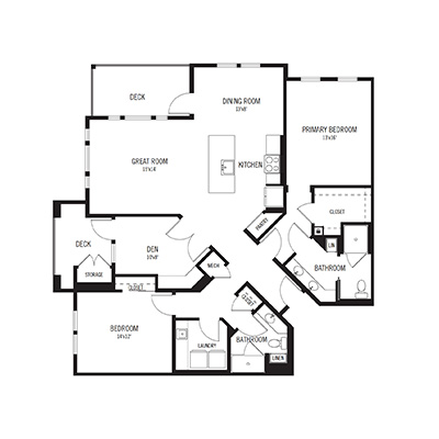 Star Magnolia Floor plan at Heather Farms